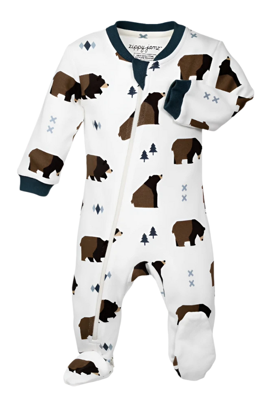 Organic Cotton Sleeper - Little Grizzle