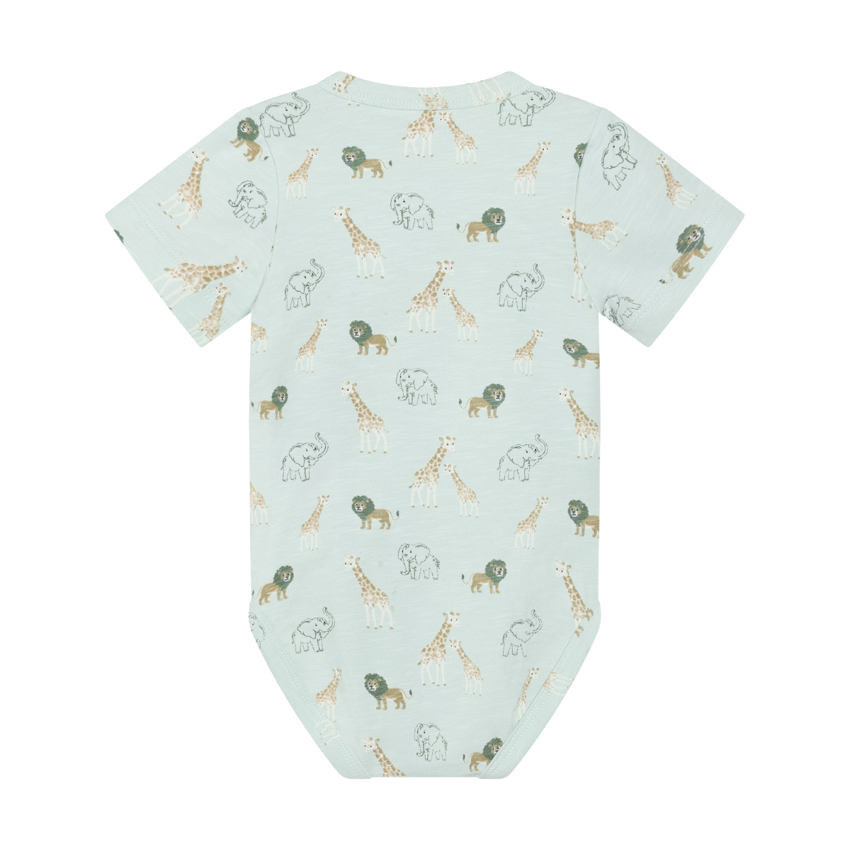 Short Sleeve Bodysuit - Safari