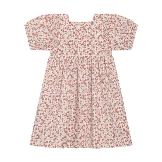 Puff Sleeve Floral Dress
