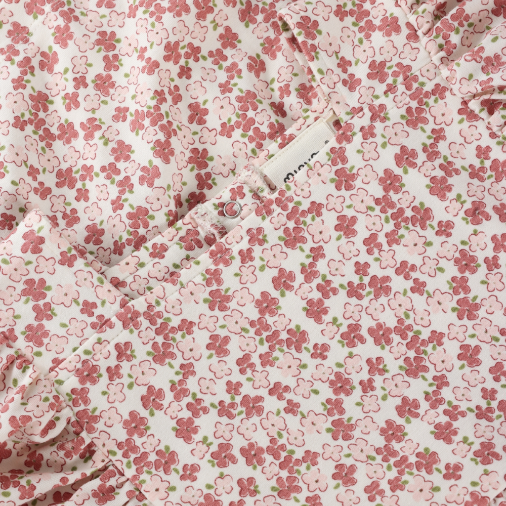 Puff Sleeve Floral Dress