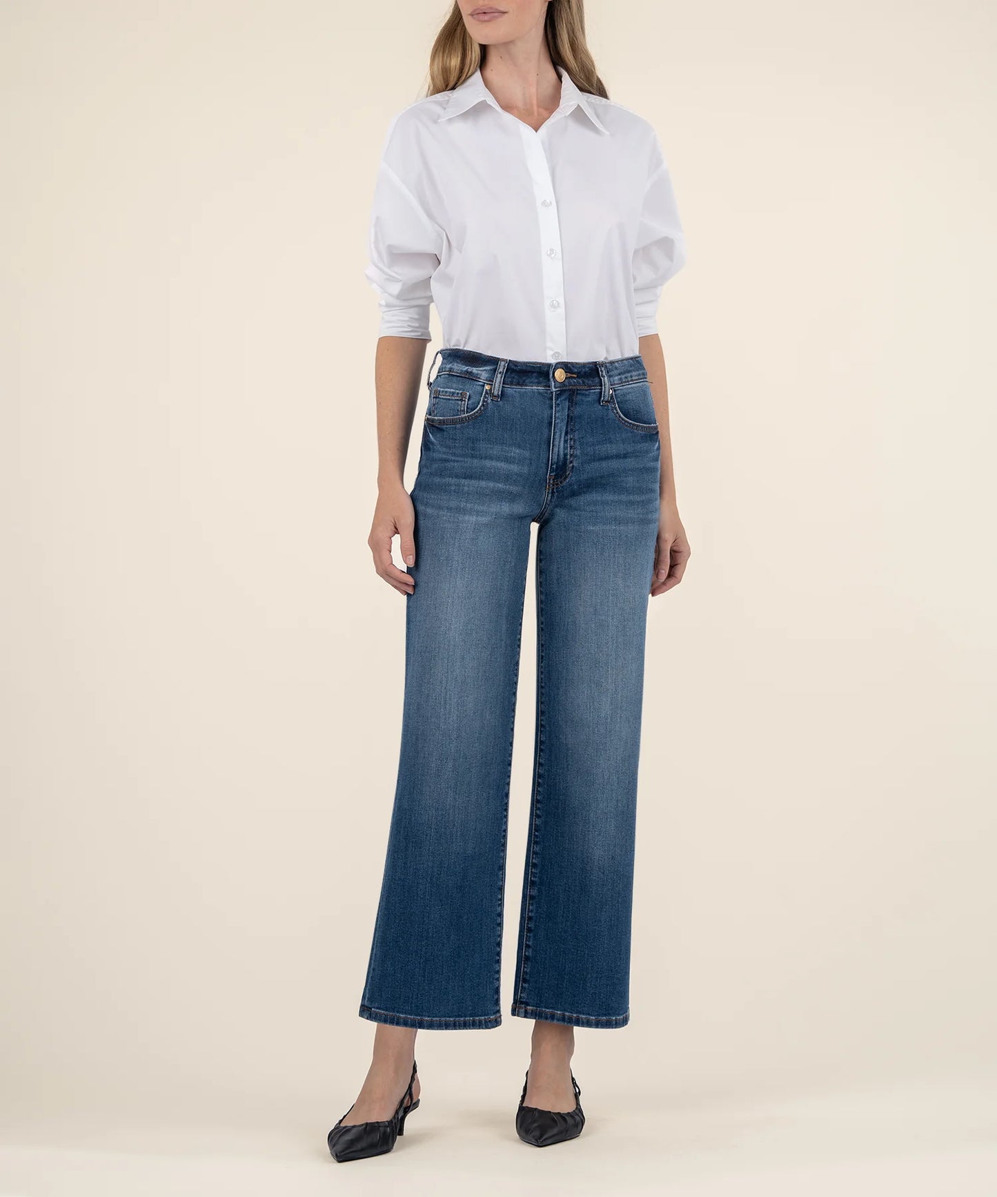 Charlotte High-Rise Wide Leg - Healthy Wash