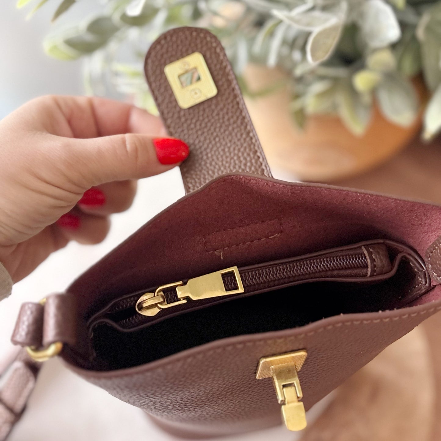 Henley Purse - Coffee