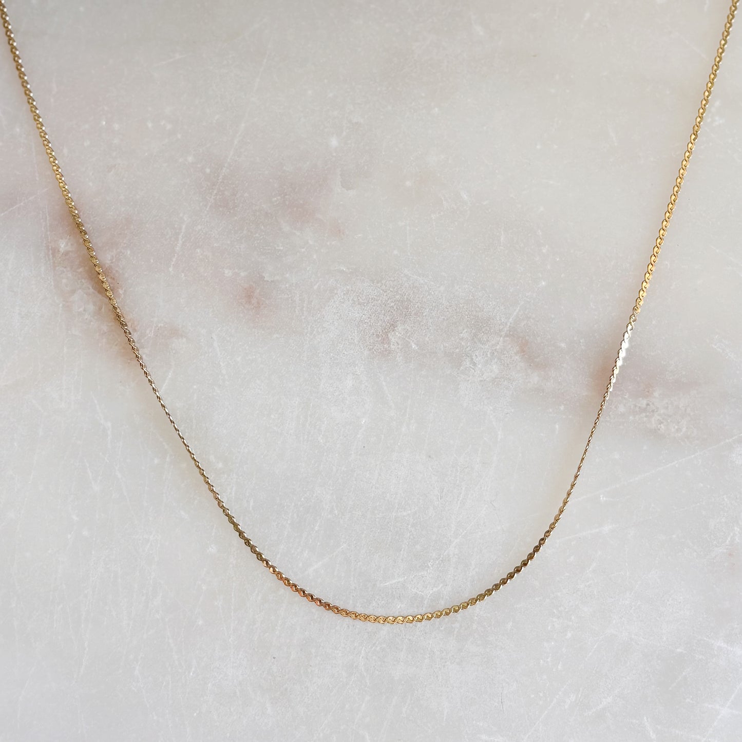 Delicate Curb Chain