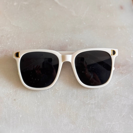 Toddler Square Sunglasses - Cream