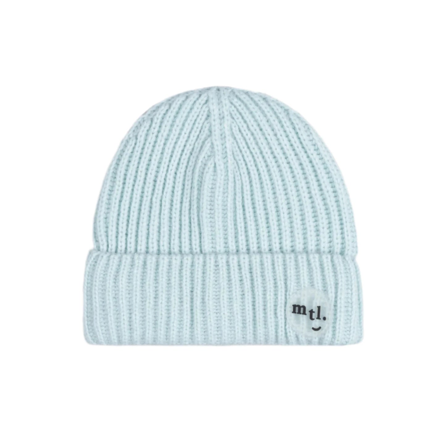 Ribbed Beanie - Cloud