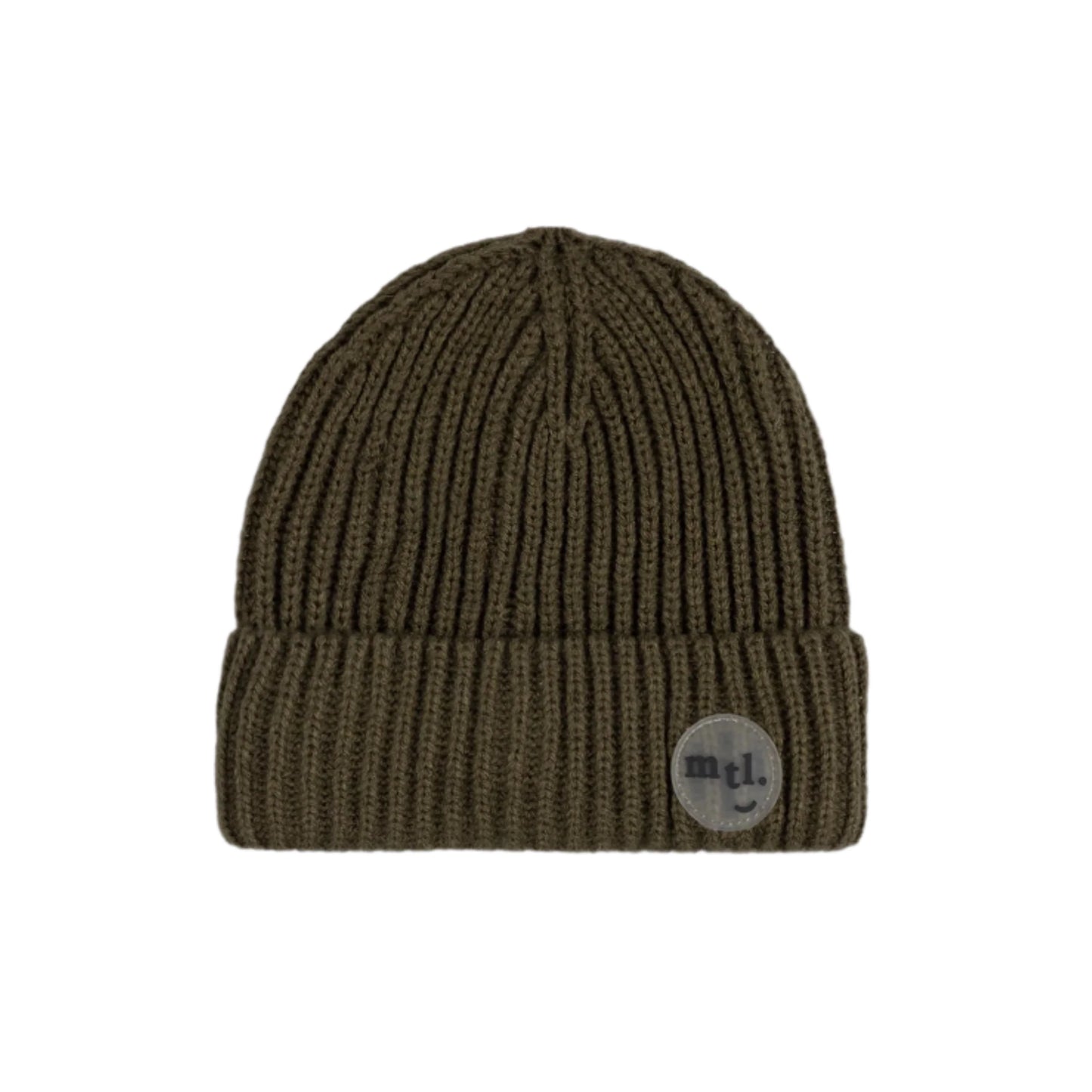 Ribbed Beanie - Lichen