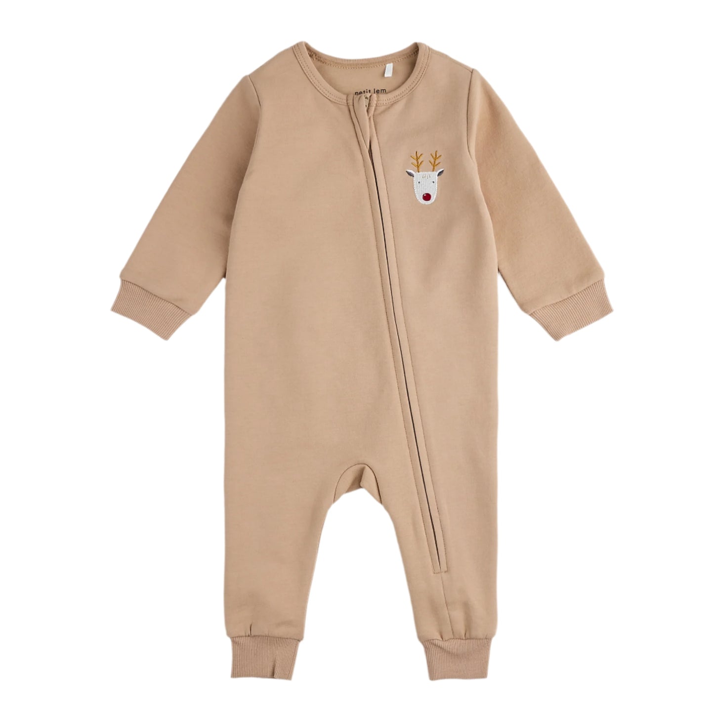 Fleece Playsuit - Little Reindeer