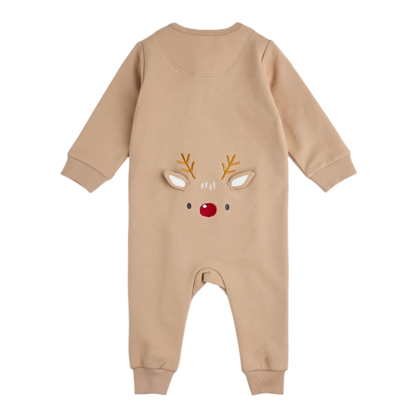 Fleece Playsuit - Little Reindeer