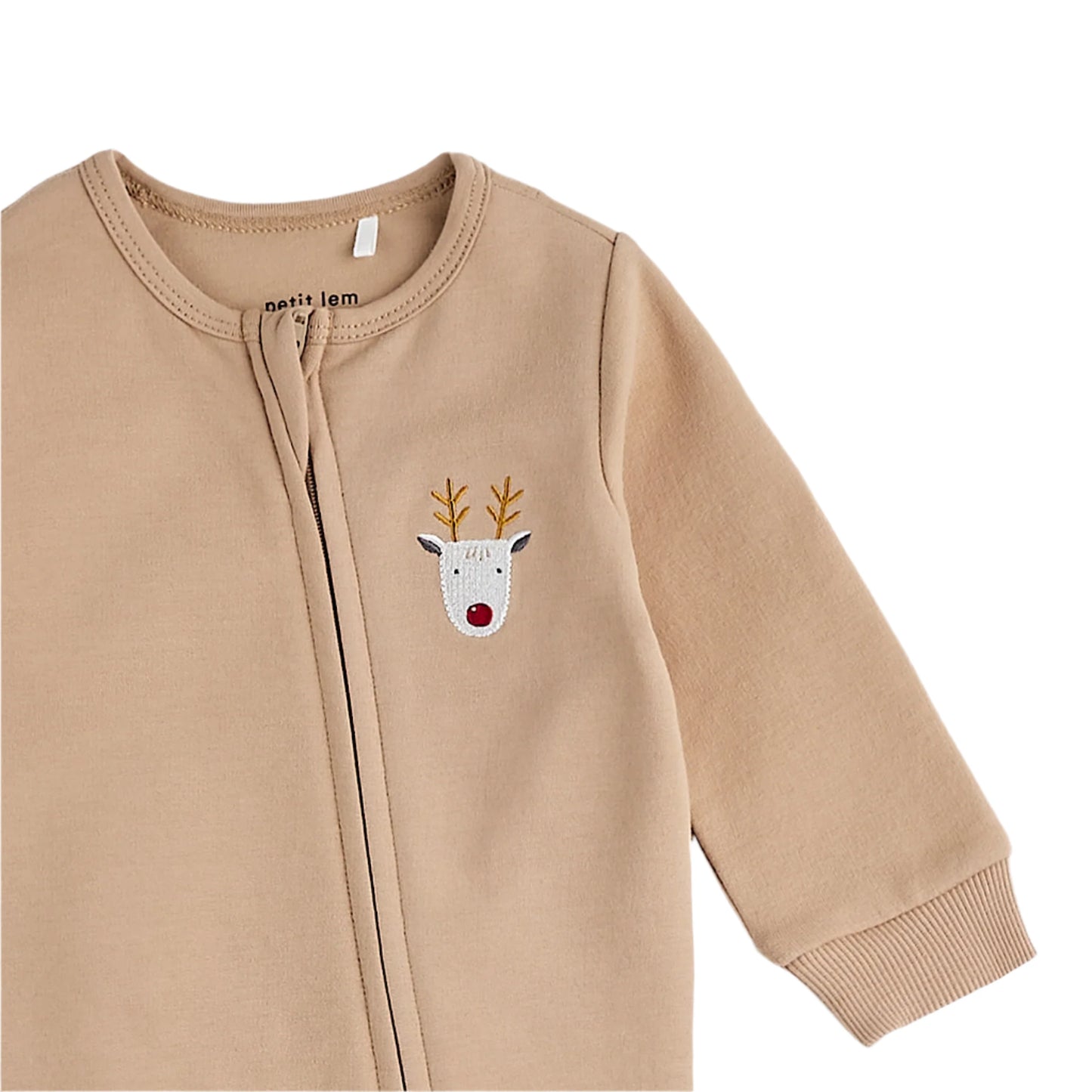 Fleece Playsuit - Little Reindeer