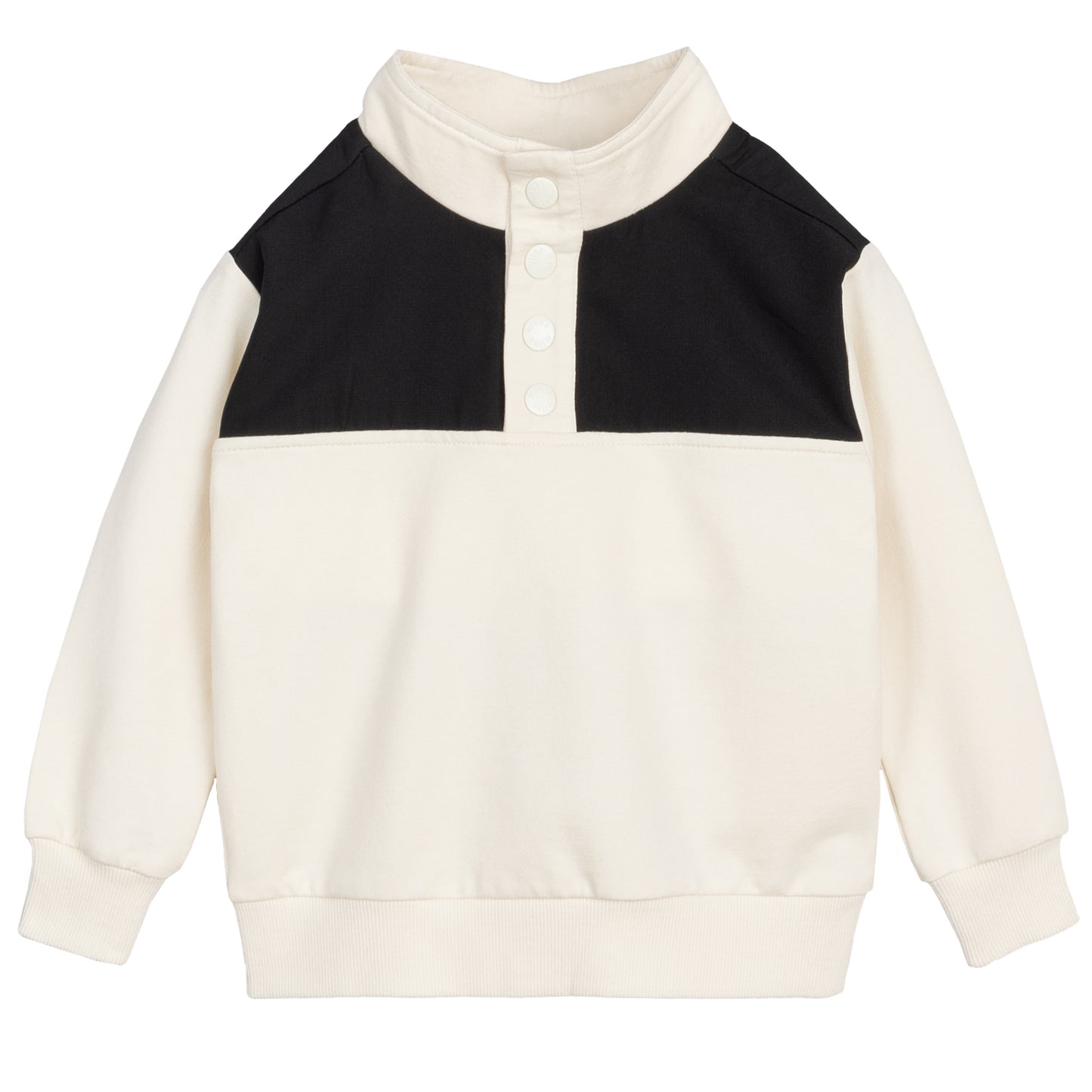 Pull-over Sweater - Off White / Black