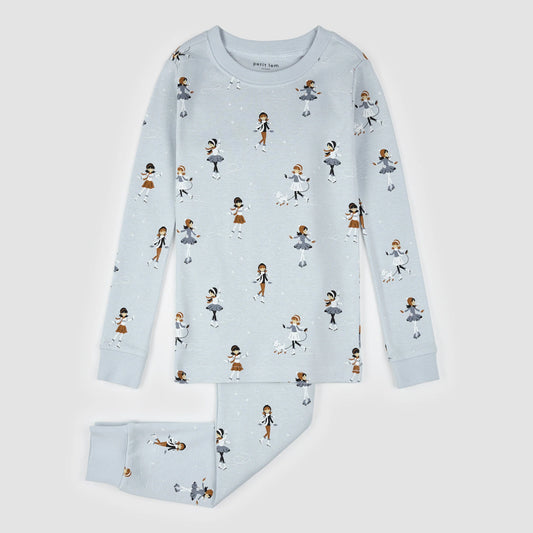 Two Piece Pajama Set - Figure Skating