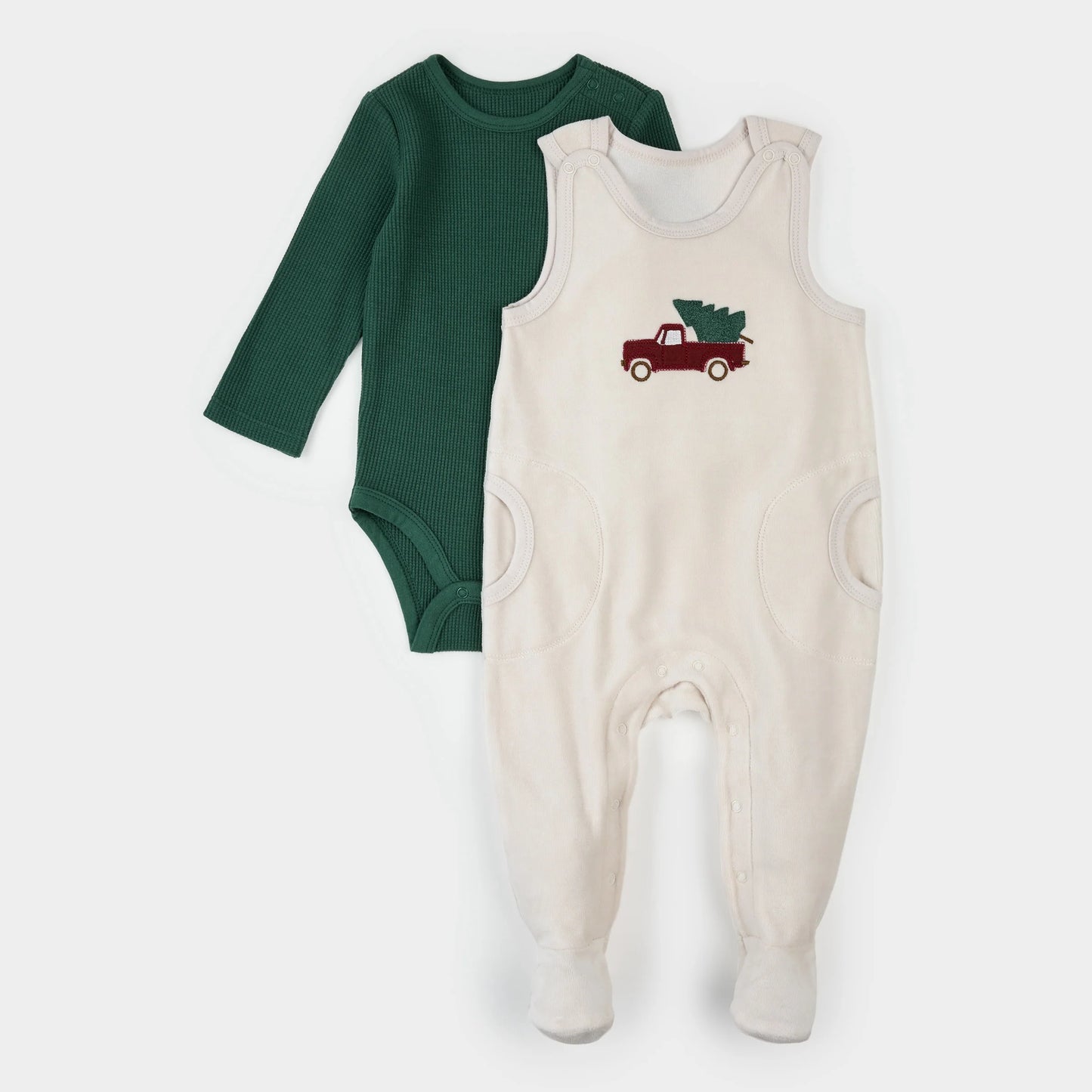 Overall Set - Festive Truck