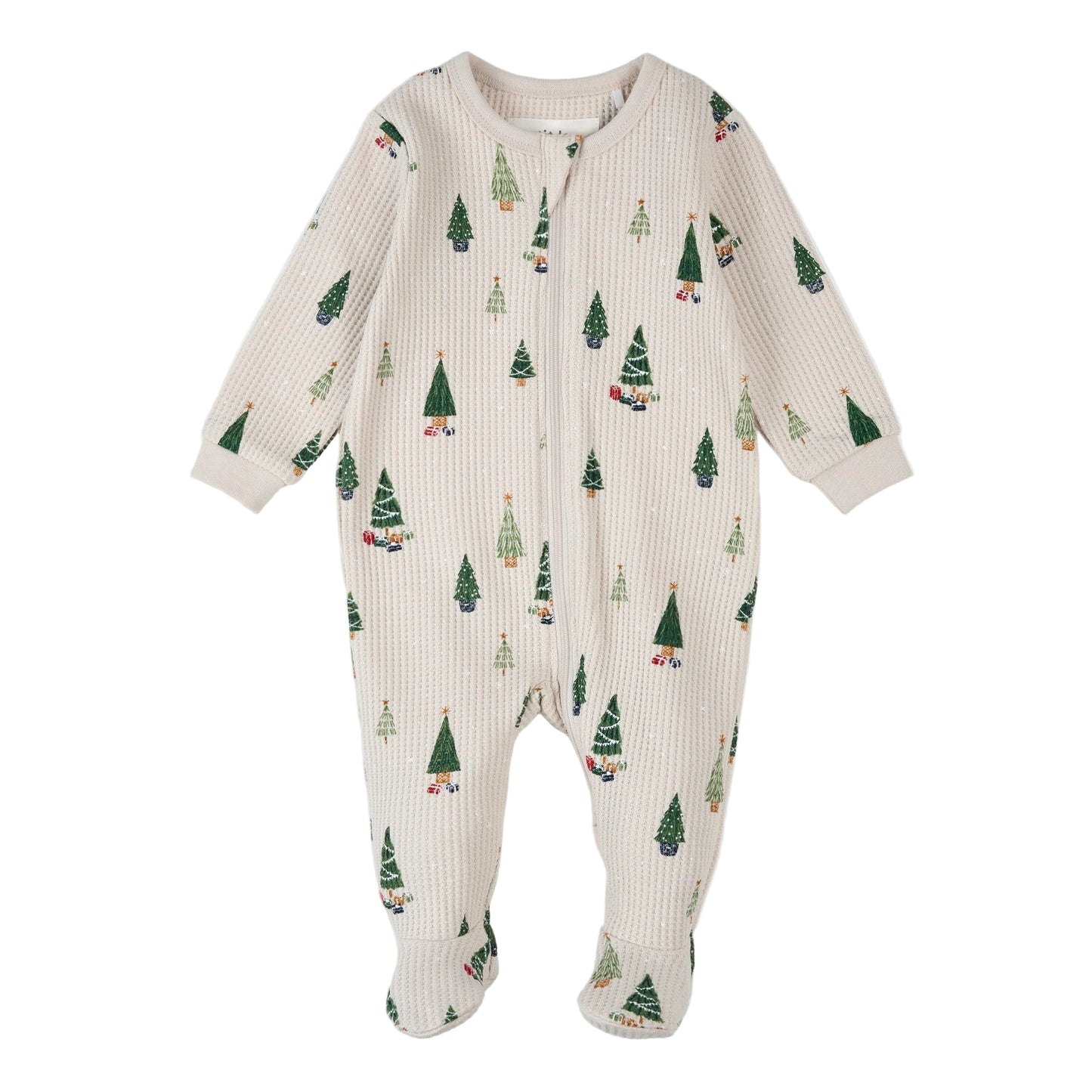 Thermal Footed Sleeper - Christmas Tree