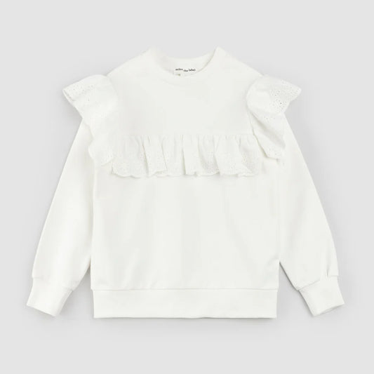 Dainty Long Sleeve Shirt - White