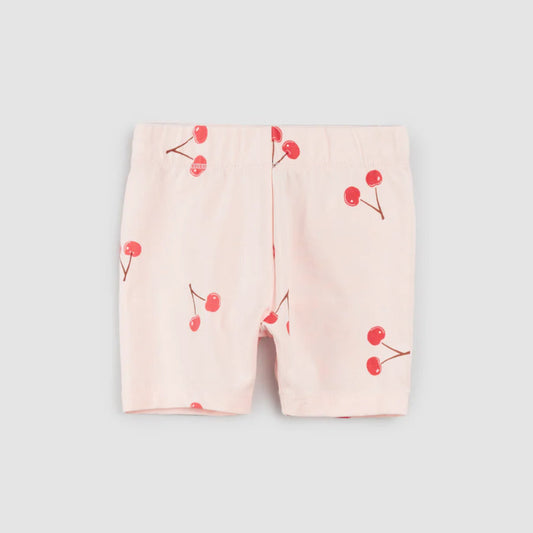 Cotton Bike Shorts - Cherry