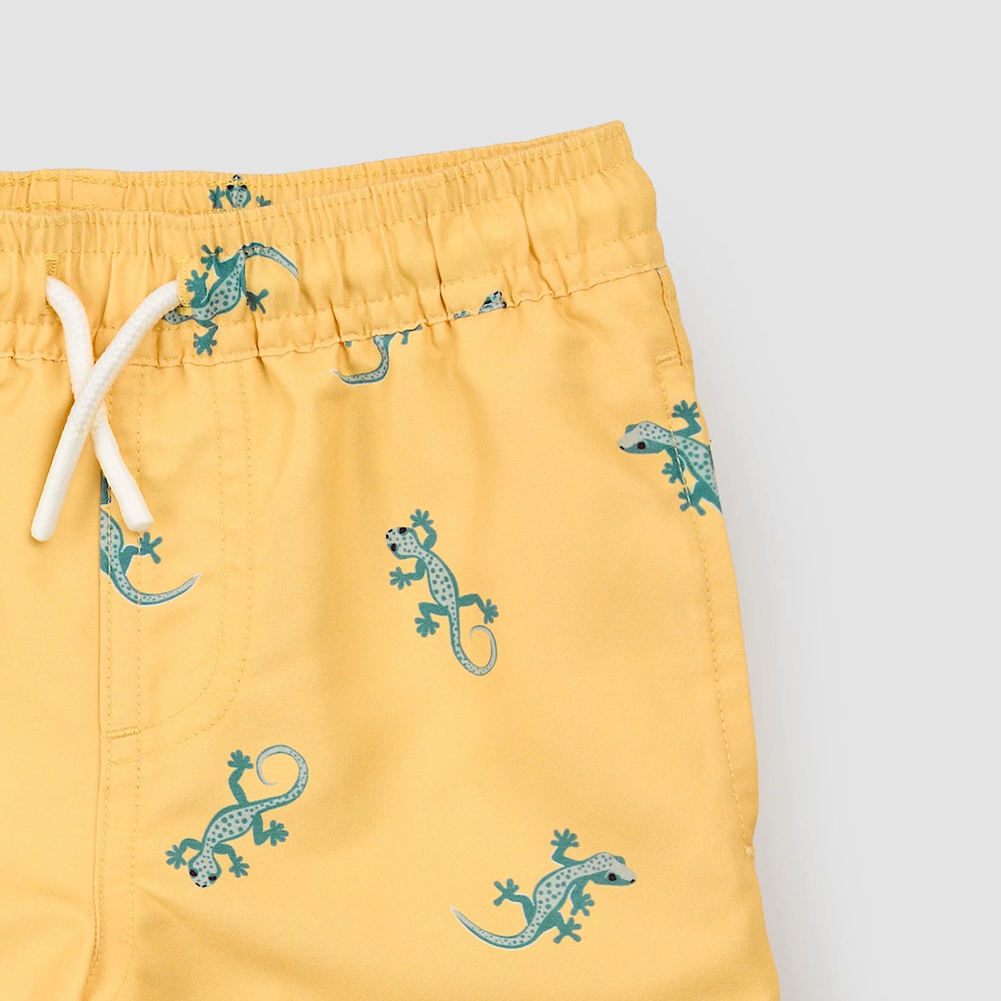 Gecko Swim Shorts - Yellow