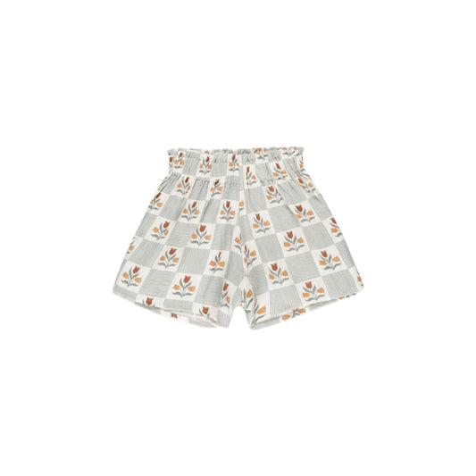 Remi Shorts - Garden Grid