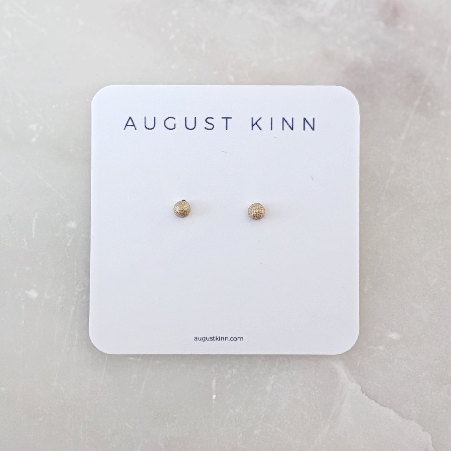 Stud Earrings - Shimmer Ball