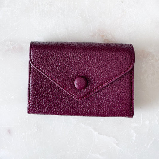Card Wallet - Burgundy