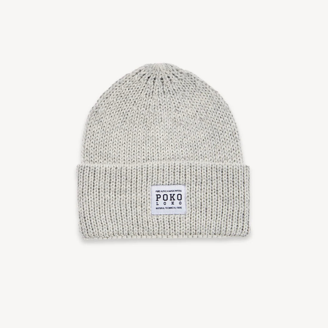 Alpaca Fisherman Hat - Light Grey