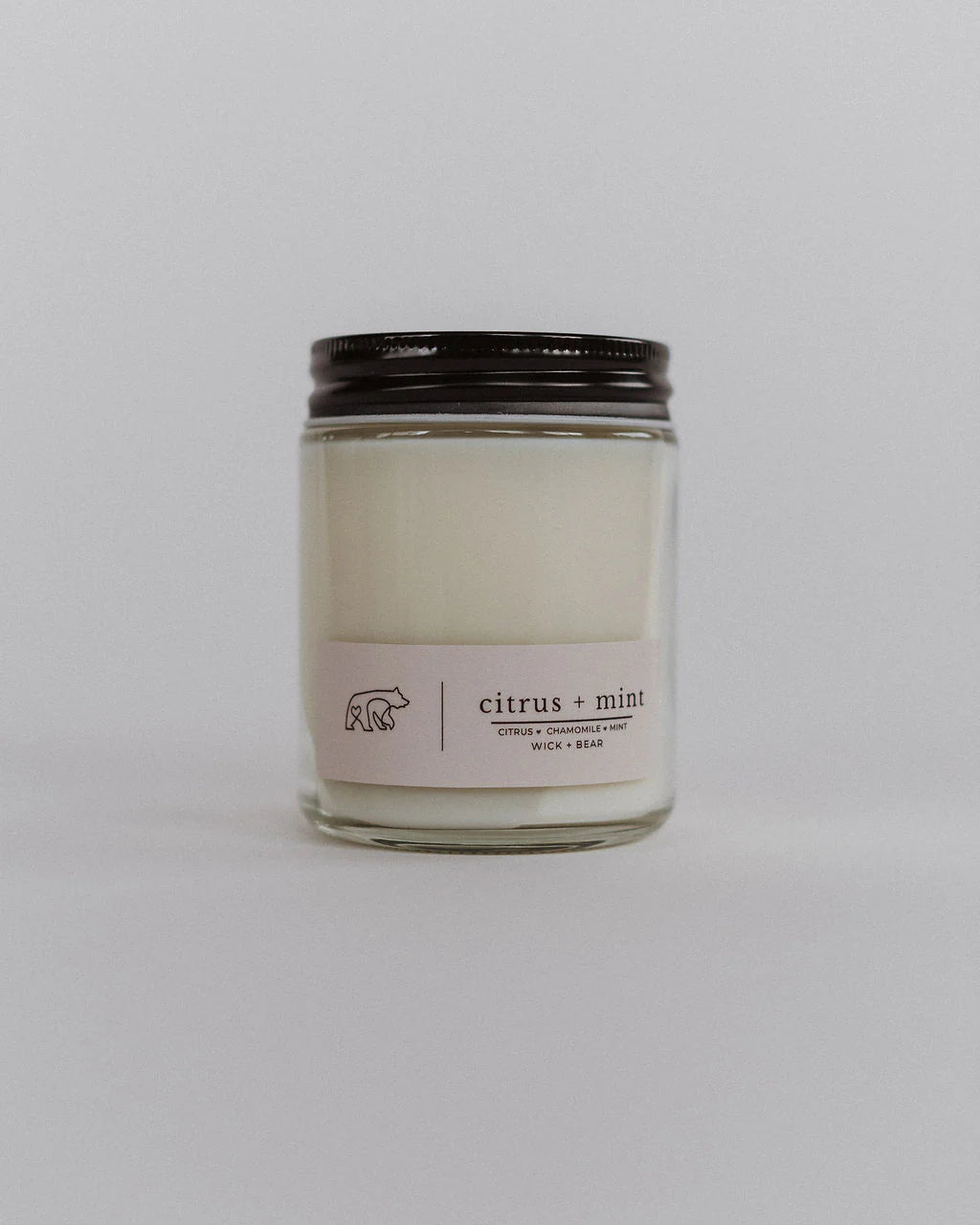 Soy Candle - Citrus + Mint