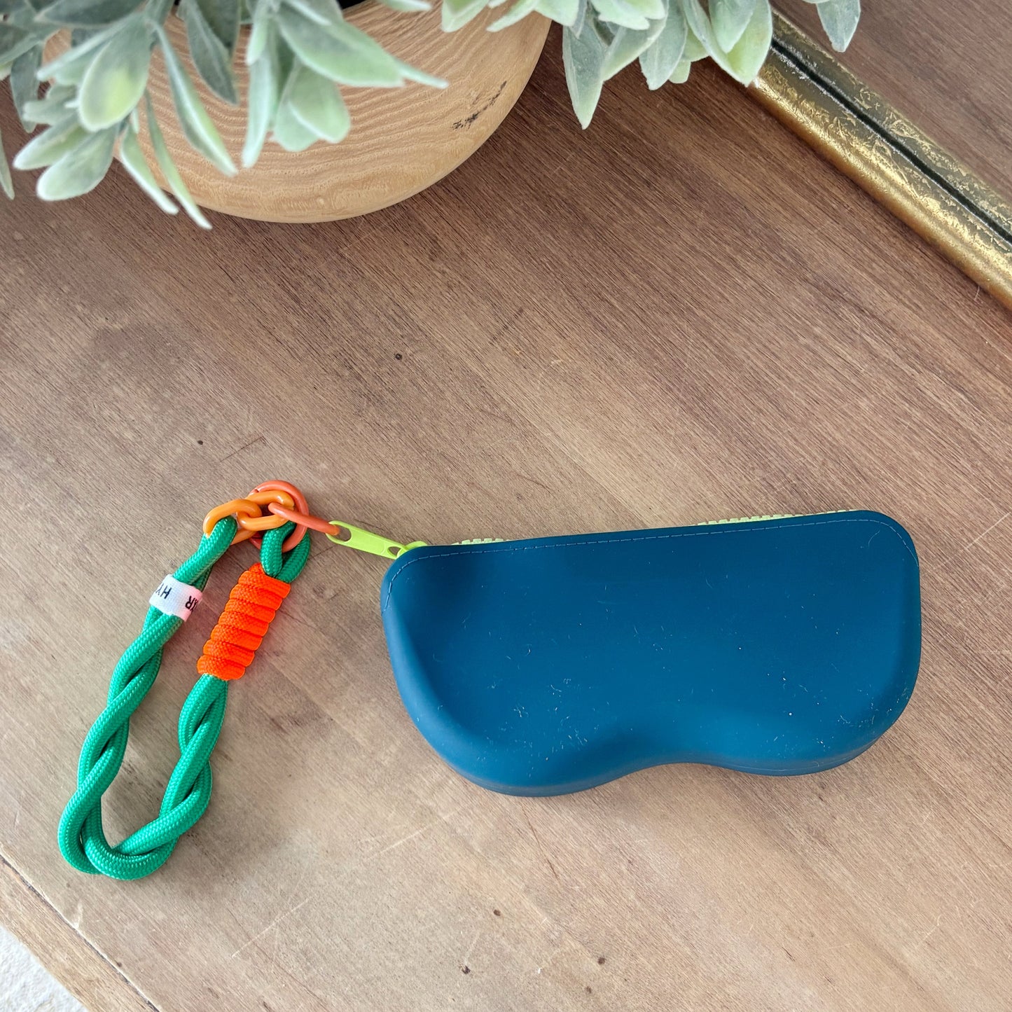 Silicone Sunglass Case - Green