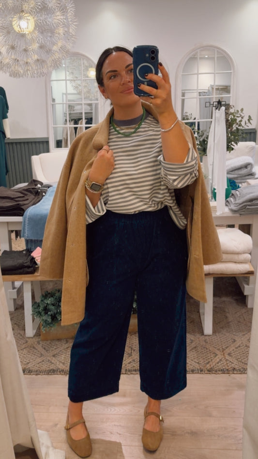 Leslie Pant - Indigo