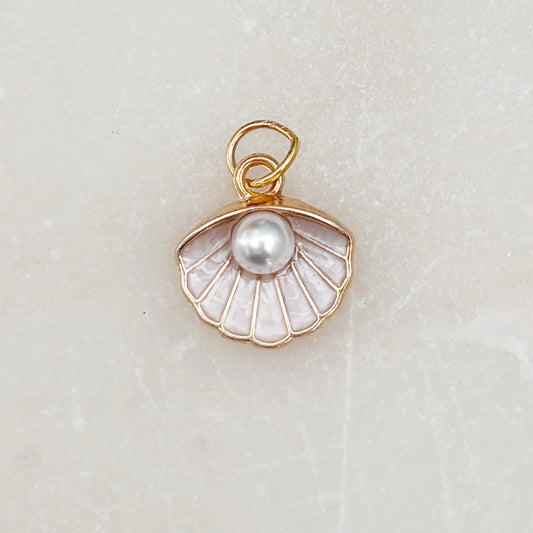 Oyster Pearl Charm