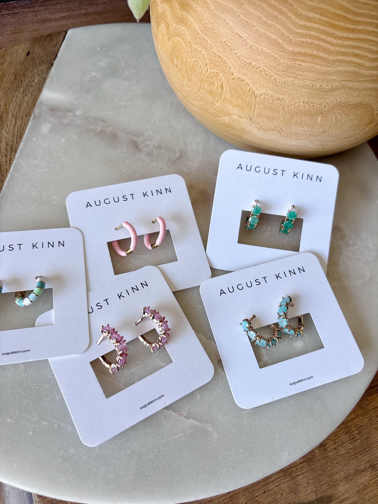 Oceana Earrings - Aquamarine