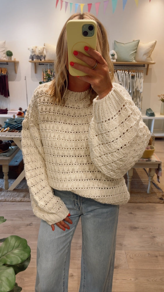Bianca Sweater - Cream