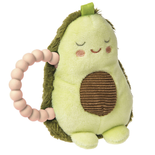 Teether Rattle - Avocado