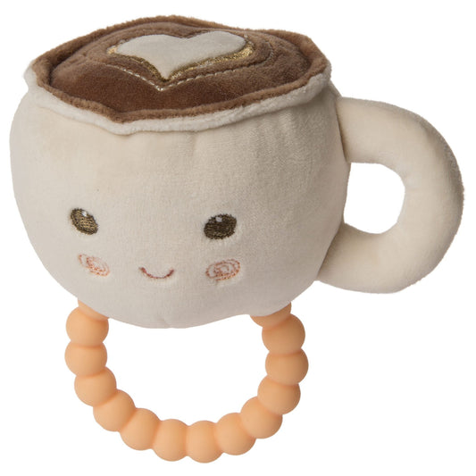 Sweet Soothie Teether Rattle - Latte