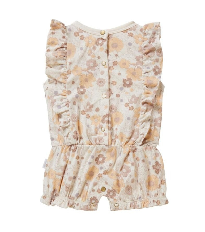 Ruffle Playsuit - Summer Floral