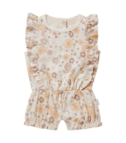 Ruffle Playsuit - Summer Floral