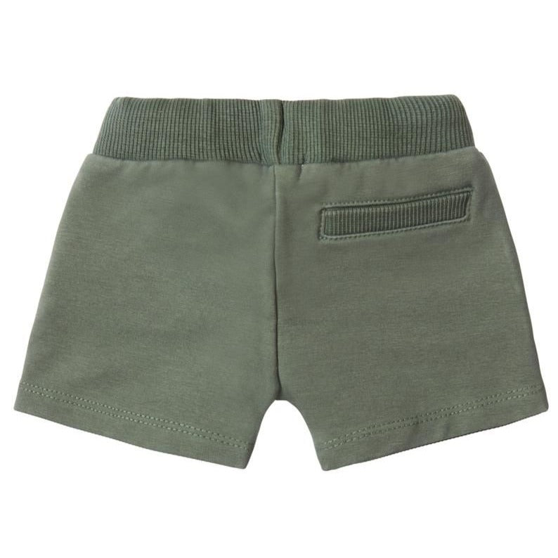 Cotton Baby Shorts - Agave