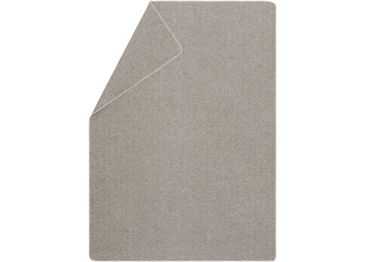 Cotton Flannel Herringbone Blanket - Brown