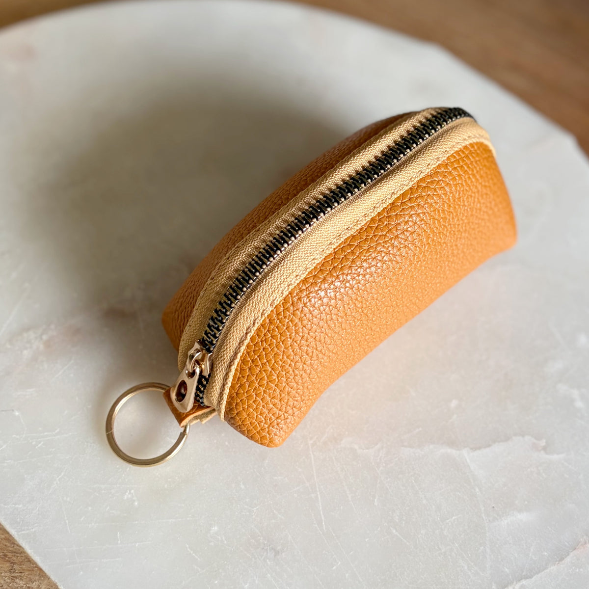 Keychain Coin Pouch - Mustard
