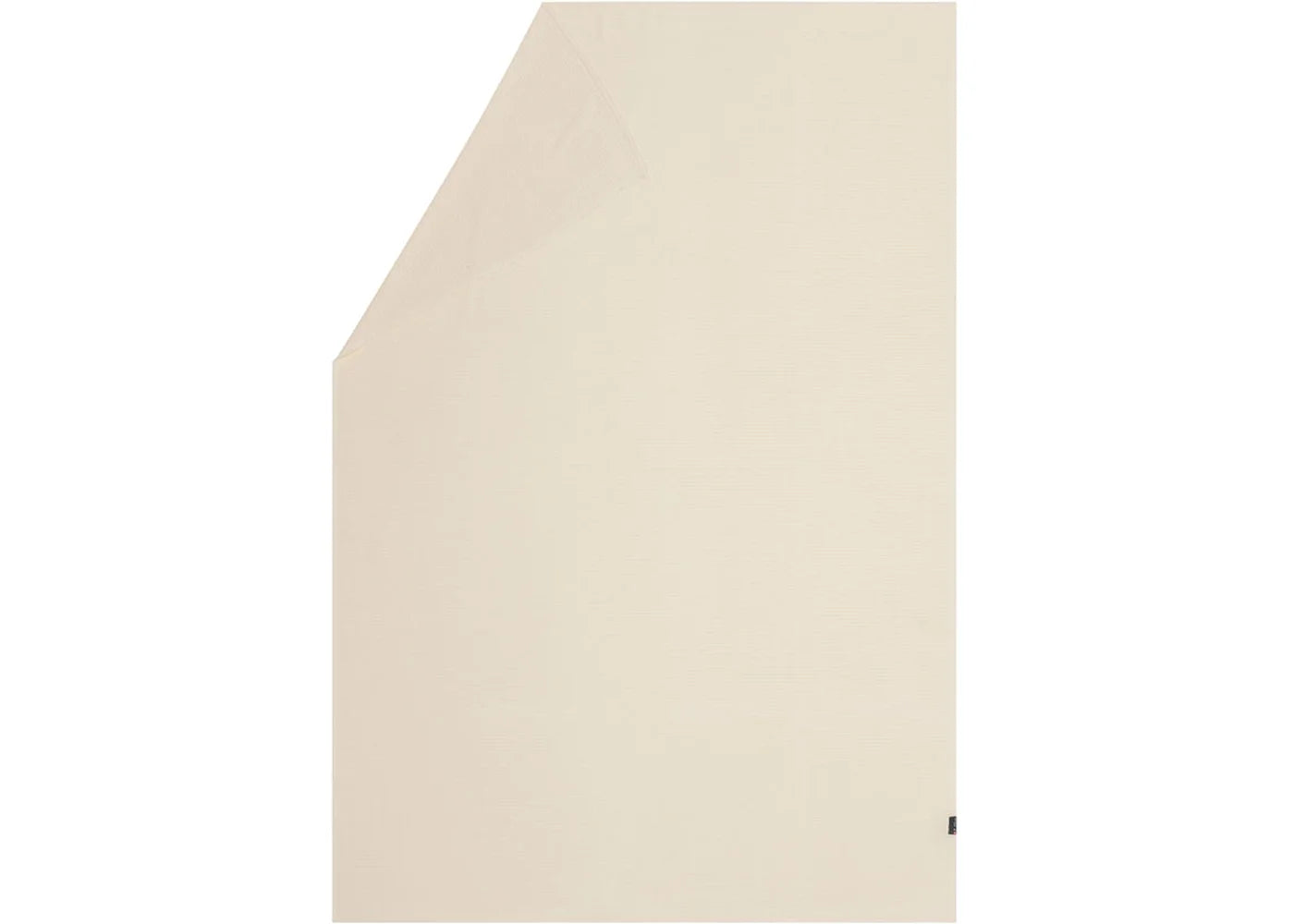 Cotton Flannel Woven Blanket - Off White