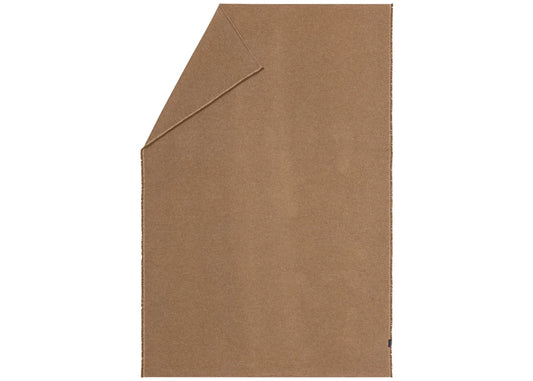 Cotton Flannel Woven Blanket - Cork