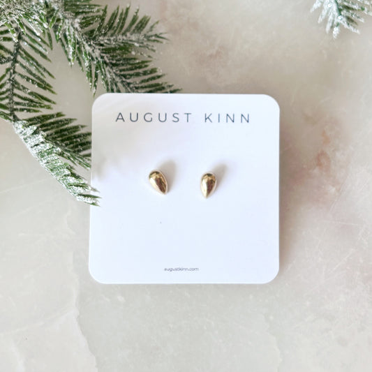 Stud Earrings - Teardrop