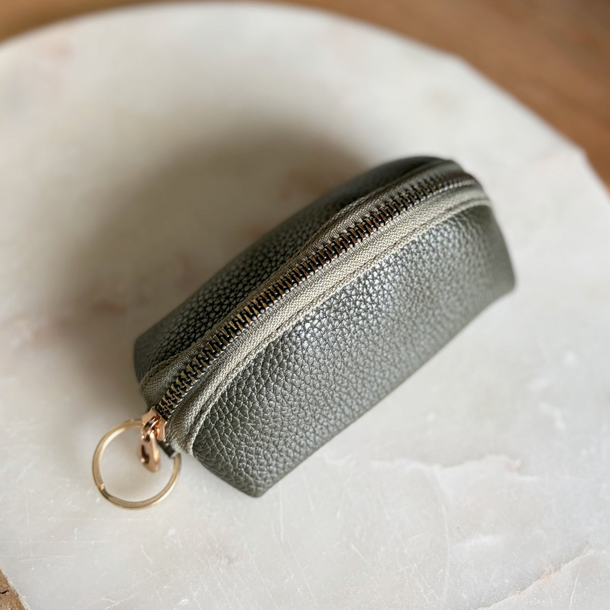 Keychain Coin Pouch - Evergreen