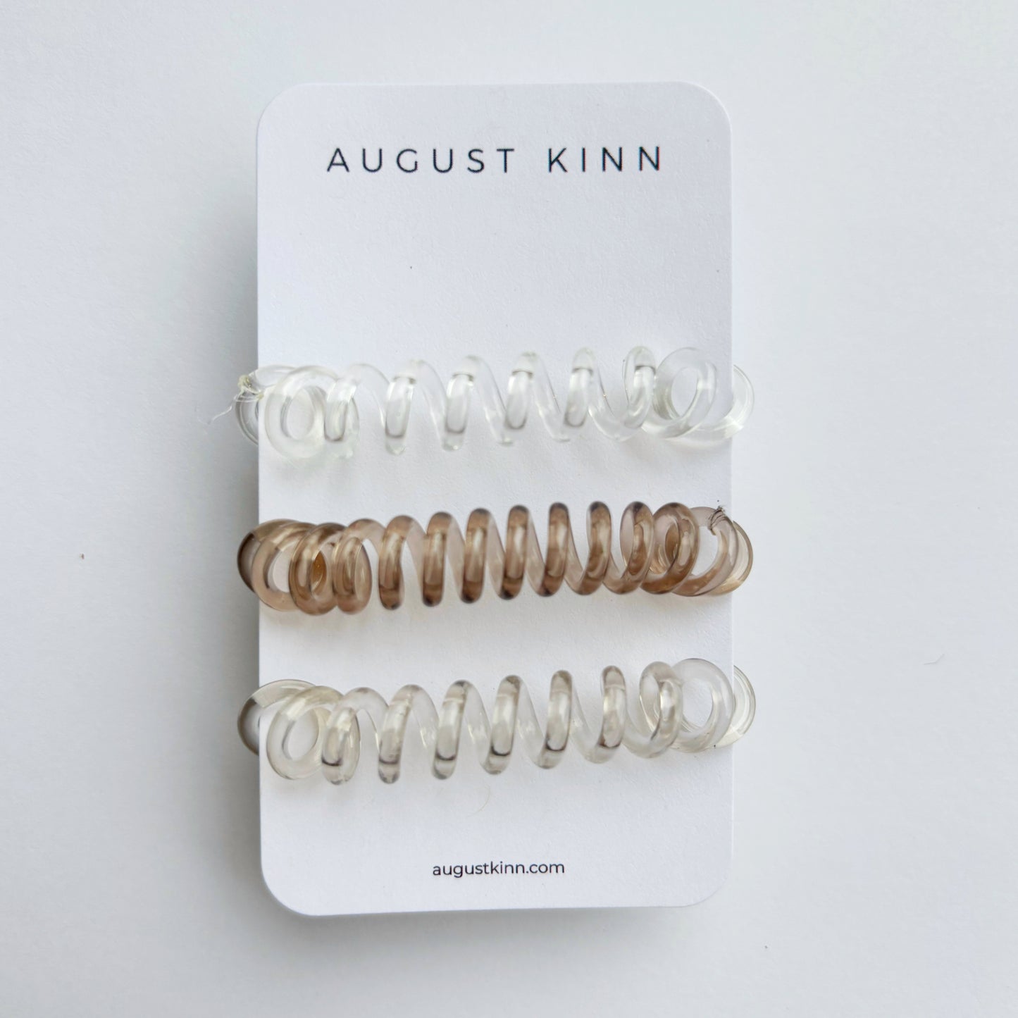 Coil Hair Ties (Set of 3) - Neutral