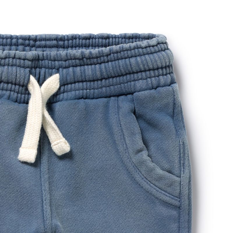 Organic Terry Sweat Pant - Twilight Blue