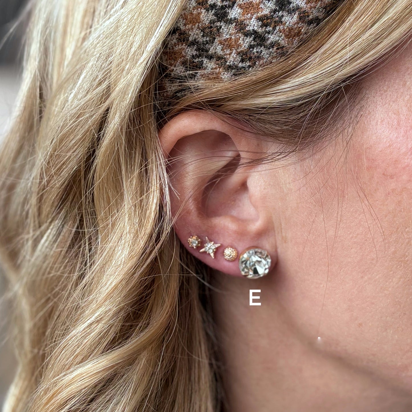 Stud Earrings - Bling
