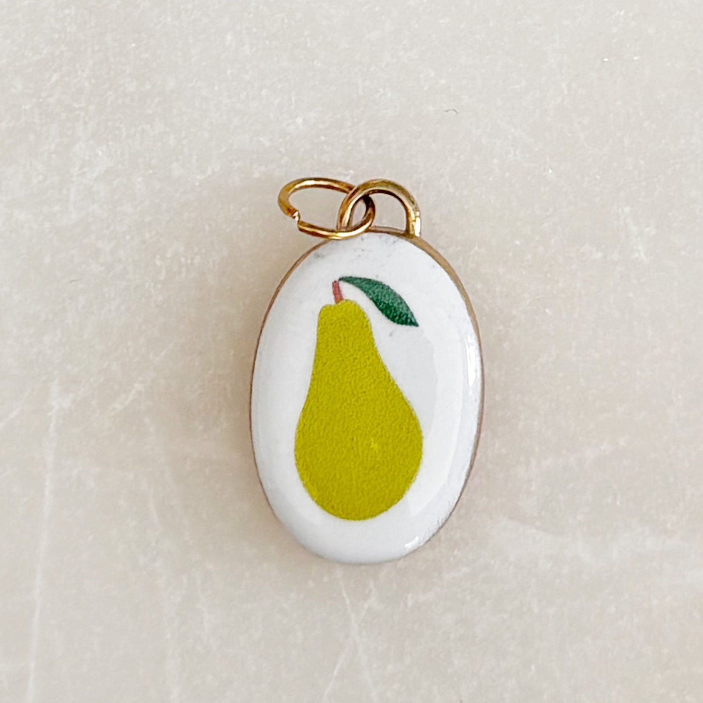 Painted Pear Charm