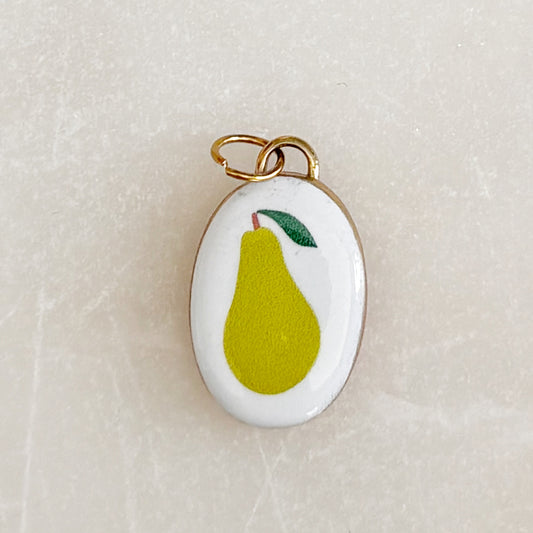 Painted Pear Charm