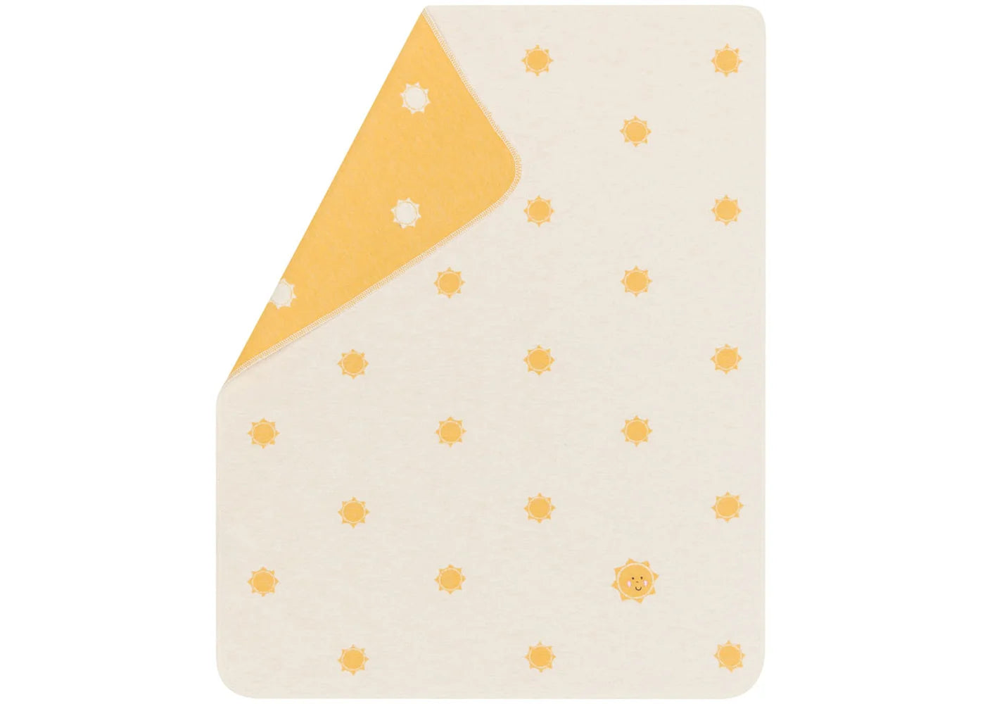 Cotton Flannel Blanket - Suns Allover