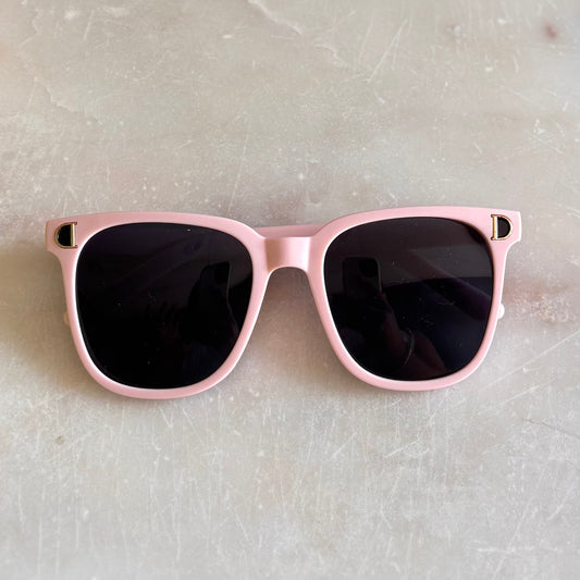 Toddler Square Sunglasses - Peach