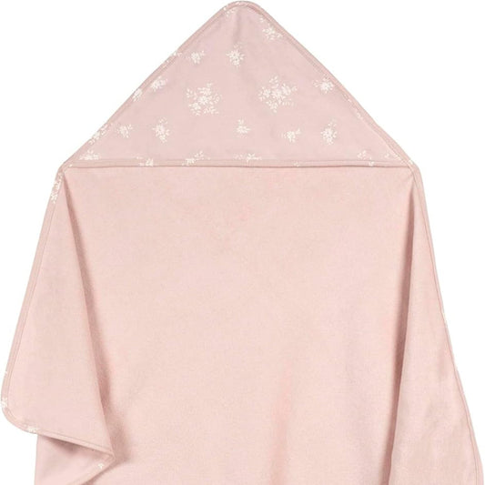 Hooded Towel - Pink Ditsy Floral