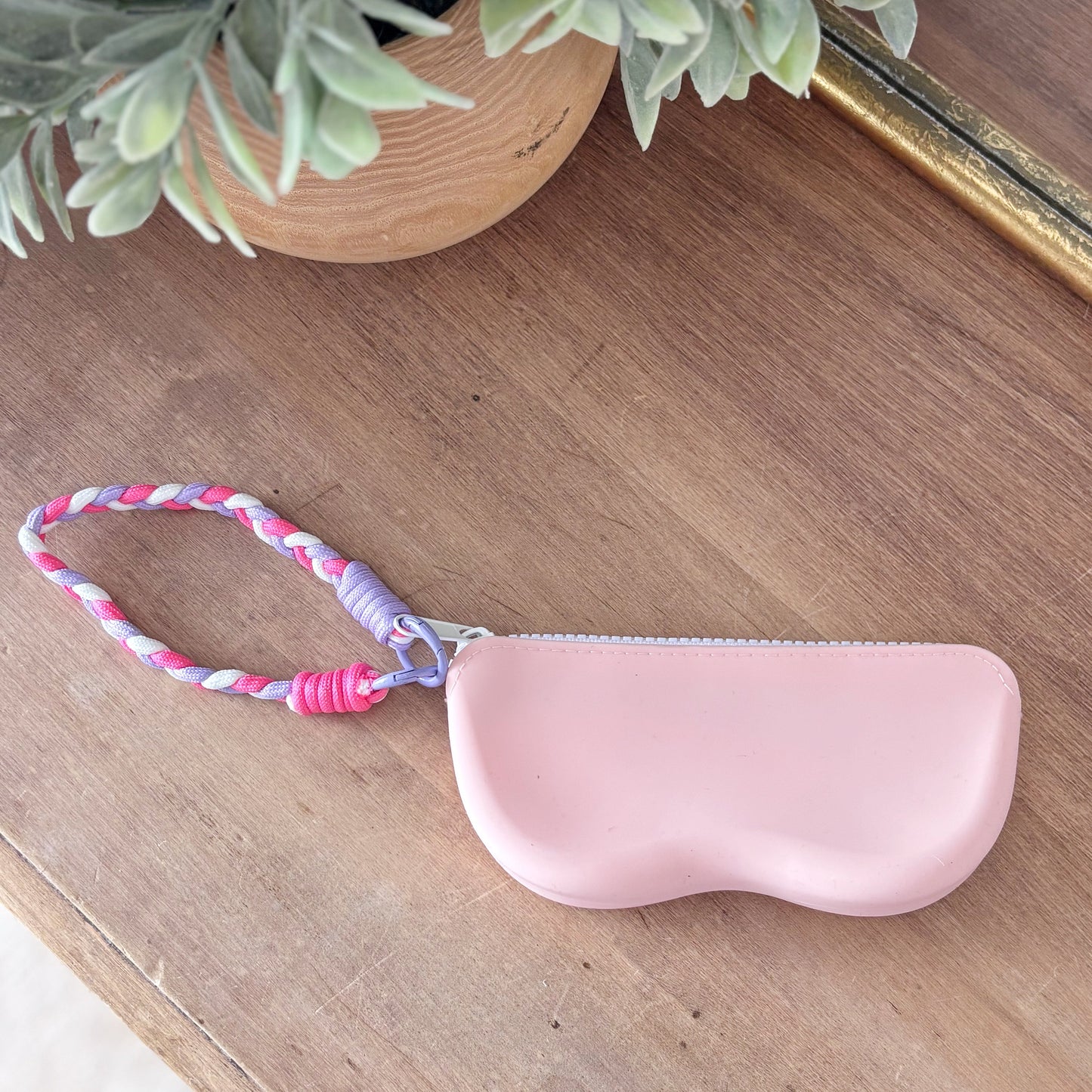 Silicone Sunglass Case - Pink